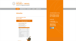 Desktop Screenshot of drbrixel.at